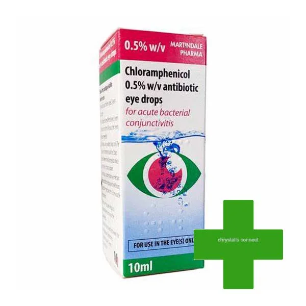 Chloramphenicol Antibiotic 0.5% w/v Eye Drops 10ml