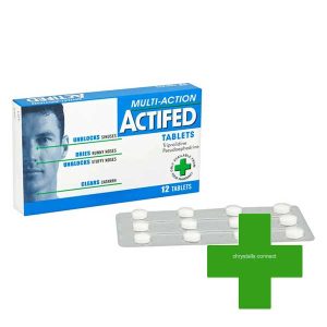 Actifed Multi-Action 12 Tablets