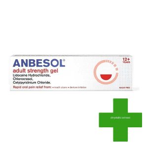 Anbesol Adult Gel 10g