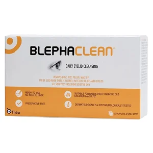 Blephaclean Eyelid Wipes 20 Pack