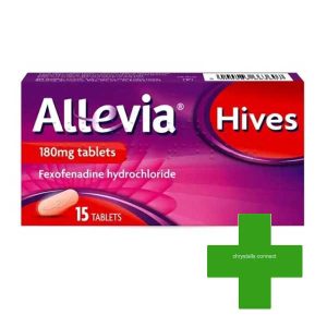 Allevia Hives 180mg 15 Tablets