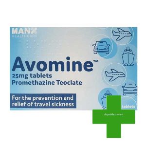 Avomine 25mg 10 Tablets