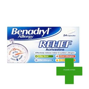 Benadryl Allergy Relief 24 Capsules