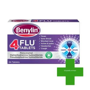 Benylin 4 Flu 24 Tablets