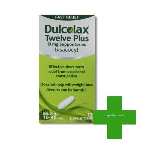 Dulcolax 12+ Suppositories