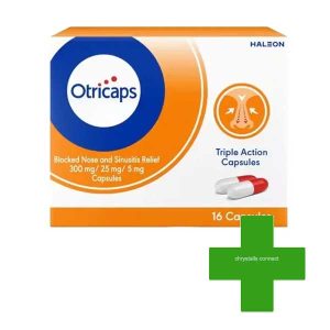 Otricap Blocked Nose 16 Caps