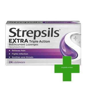 Strepsils Triple Action Blackcurrant