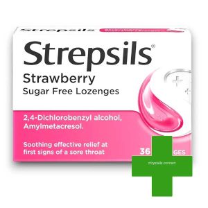 Strepsils Strawberry SF 36