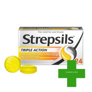 Strepsils Triple Honey Lemon
